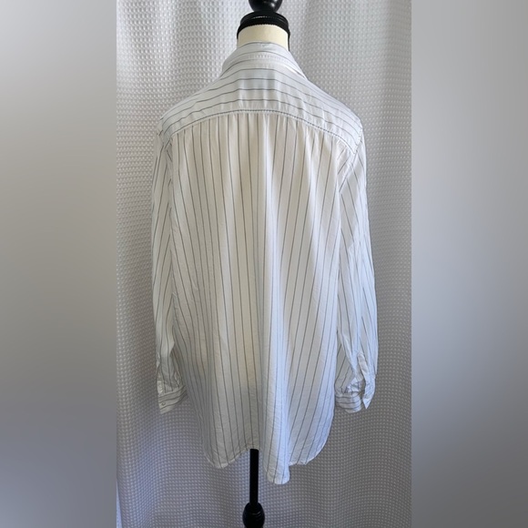BABATON‎ white Utility buttoned Shirt with stripes size XL - Picture 11 of 13